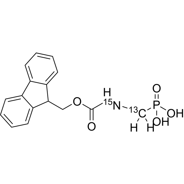 Aminomethanephosphonic acid-13C,15N